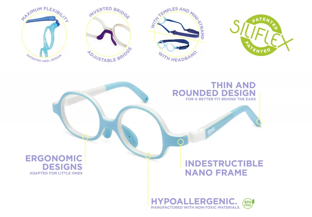 Nano vista Baby glasses that's unbreakable and indestructible